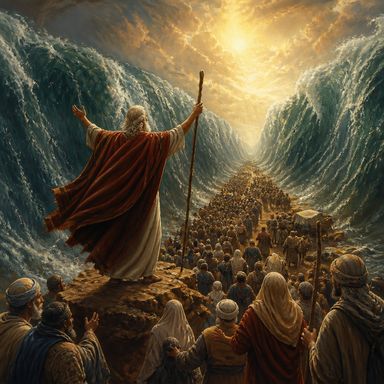 Parting of the Red Sea