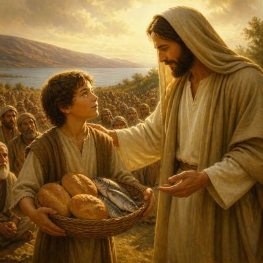 The Boy with the Loaves and Fishes